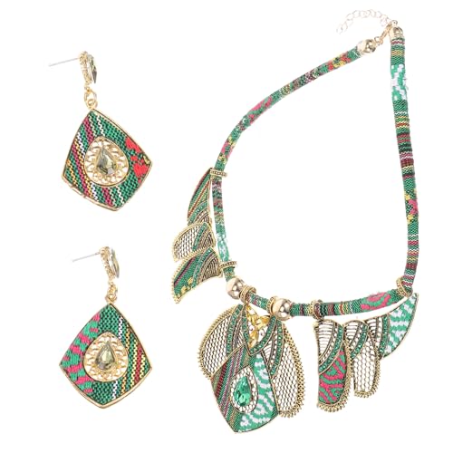 Conjunto de collar y pendientes para mujer antialérgico que soluciona la oxidación