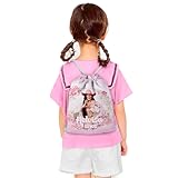 Mochilinha Bag Infantil Personalizado com Nome e Idade Ana Castela Rosa (Mochilinhas 20x30, Unidades, 01)