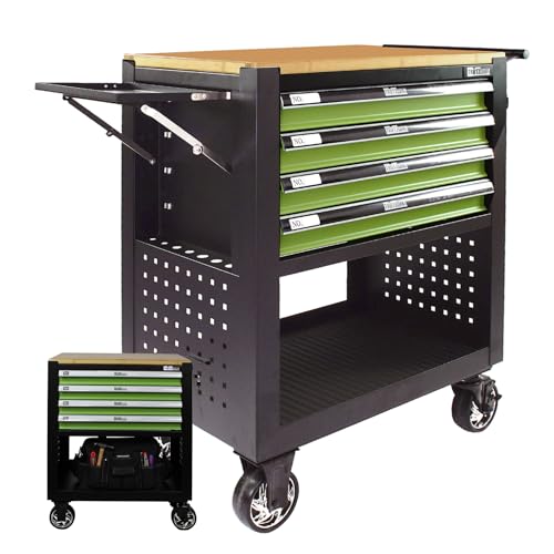 TrutzHolm® Profi Werkstattwagen Schaum Einlagen Werkzeugeinlagen 520x400mm bestückt 6 Stück - Modell 2022