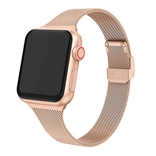 Bracelets 45mm 41mm Apple Watch bracelet Milan métal iWatch