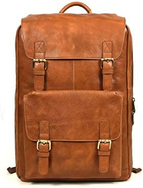 Tolredo Genuine Leather Chef Knife Bag Retro Backpack | 20+ Slots...
