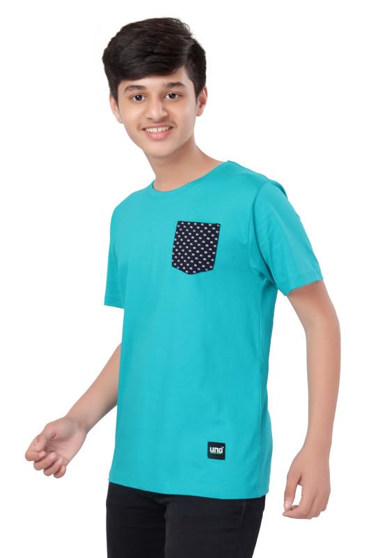 Image of UNOseven Boys Cotton T-Shirt - Pack of 2