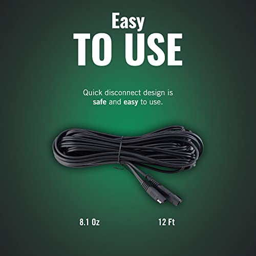 Battery Tender 12 Foot Sae Extension Cable Charger And Maintainer Units, Quick Connect Plugs #TOP3