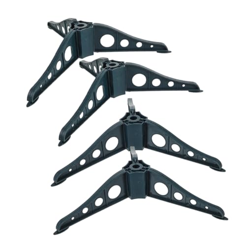 BCOATH 4pcs Christmas Tree Base Holder Sturdy Xmas Tree Stand for Easy Install Support Bracket Space-Saving Design for Holiday Decorations