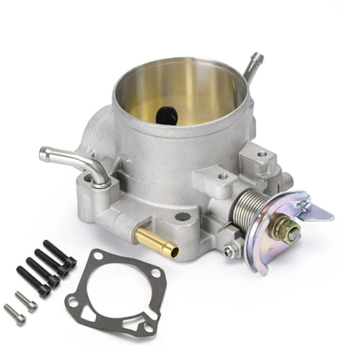 Corps de papillon 70mm en alu argent pour moteurs Honda B16 B18 D16 EG EK