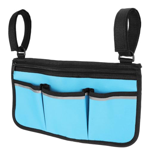 SAFIGLE Bolsa de Almacenamiento Lateral Sillas Andadores Accesorios Prácticos Oxford Necesidades Diarias y Uso
