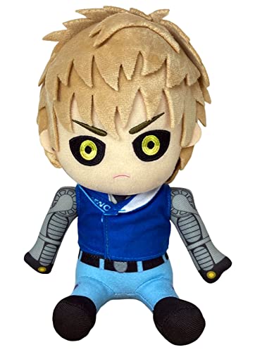 One Punch Man S2 - Genos Demon Cyborg Sitting Plush 7" H