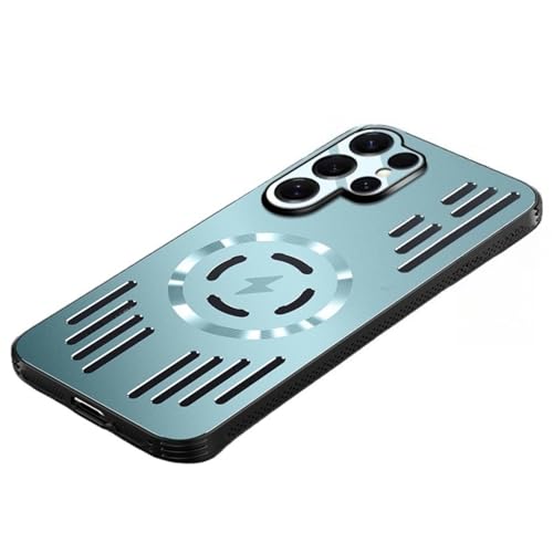 For Galaxy S25 Ultra �p �}�O�l�b�g���P�[�X ��p ���M �X�����Ȓ���\�� ���M���d�b �X�}�z�P�[�X ���^ �y�� �ϏՌ� �X�}�z��p ���M �T���X�� �M�����N�V�[ S25 Ultra ��p �J�o�[ MagSafe�Ή� ���b�V���\�� �}�O