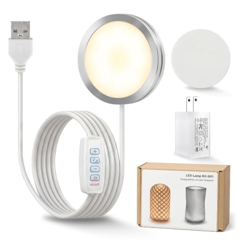 ⚡ Cxydm LED Lamp Kit 001 with a Charger for Bambu Lab MH001 3-Color Dimmable