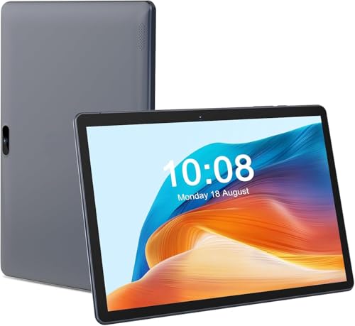 10inch Tablet Android 10 Phone Tablets with SIM Slot, 64GB Quad Core Pad, IPS Touchscreen, 8MP Rear Camera Built in WiFi Bluetooth, Support 3G Phone Call