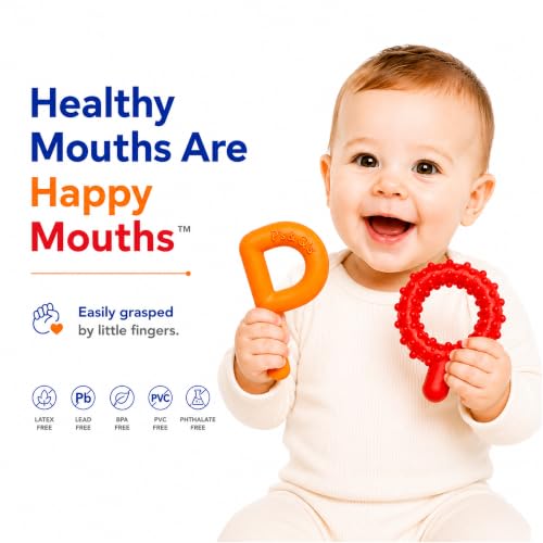 Image of Chewy Tubes PQ Bundle Red & Orange for Toddlers & Kids