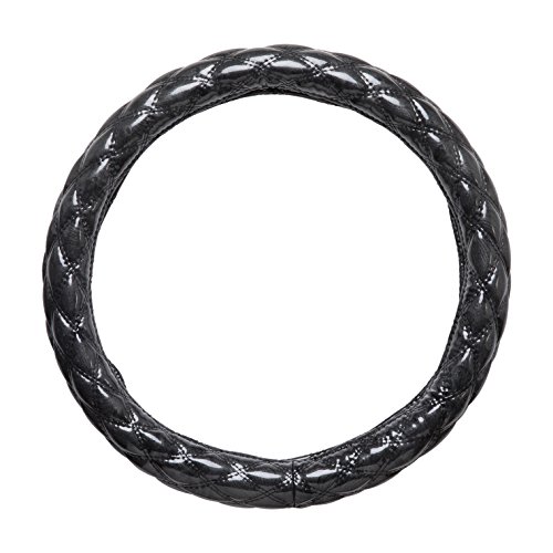 雅 極太ハンドルカバー ウッドダイヤ ダブルステッチダイヤ 2HL ブラック HC-WD-2HLBK