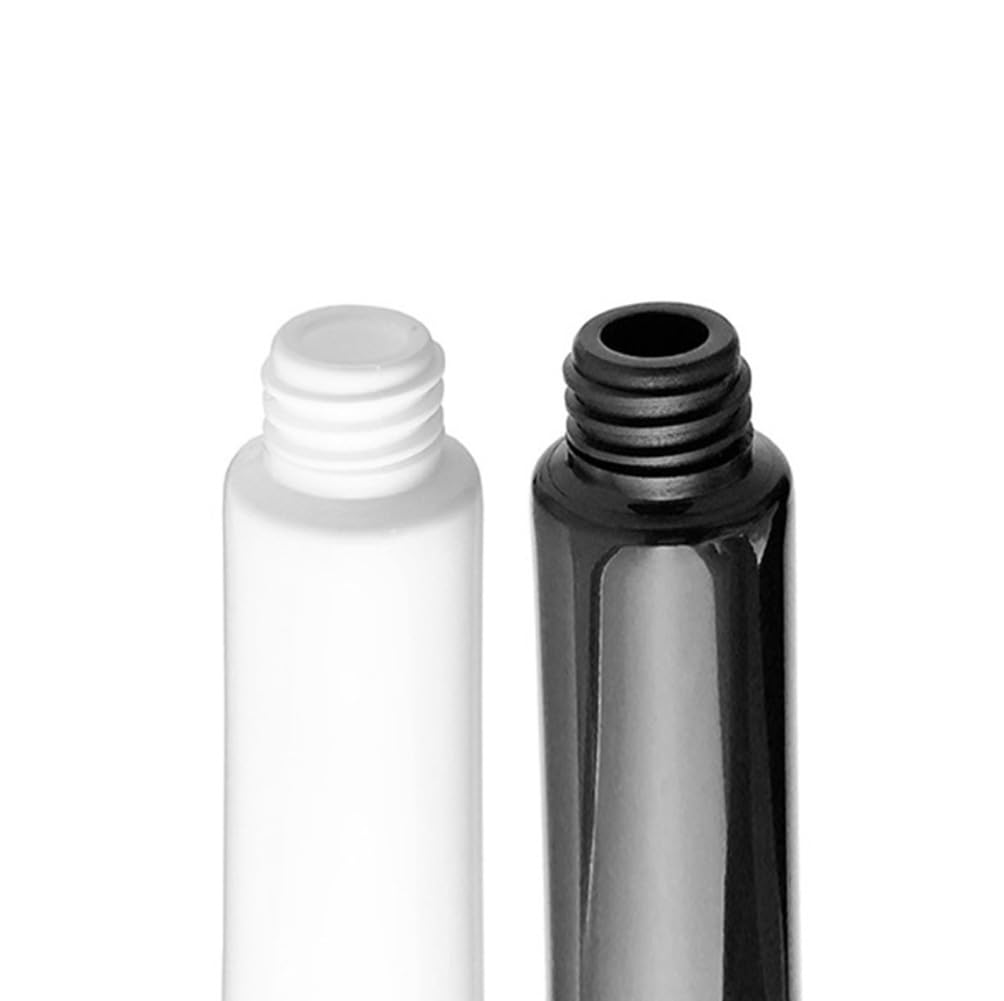 ASTRQLE 3 Pcs 40ml 1.3oz Black Airless Pump Bottles Portable Travel Bottles for Toiletries Leak Proof Travel Cosmetic Containers Tubes Vacuum Cosmetic Cream Pump Bottles for Sunscreen Serums Lotion - Image 4