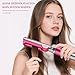Haarglätter-Aufsatz für Dyson Airwrap, Kompatibel mit HS01/HS05/HS08, Airflow Technologie ohne Heizplatten, Gleichzeitiges Trocknen und Glätten mit Luftstrom, Reduziert Hitzeschäden, Fuchsia
