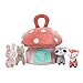 Lambs & Ivy Interactive Plush Mushroom House with Stuffed Animal Toys