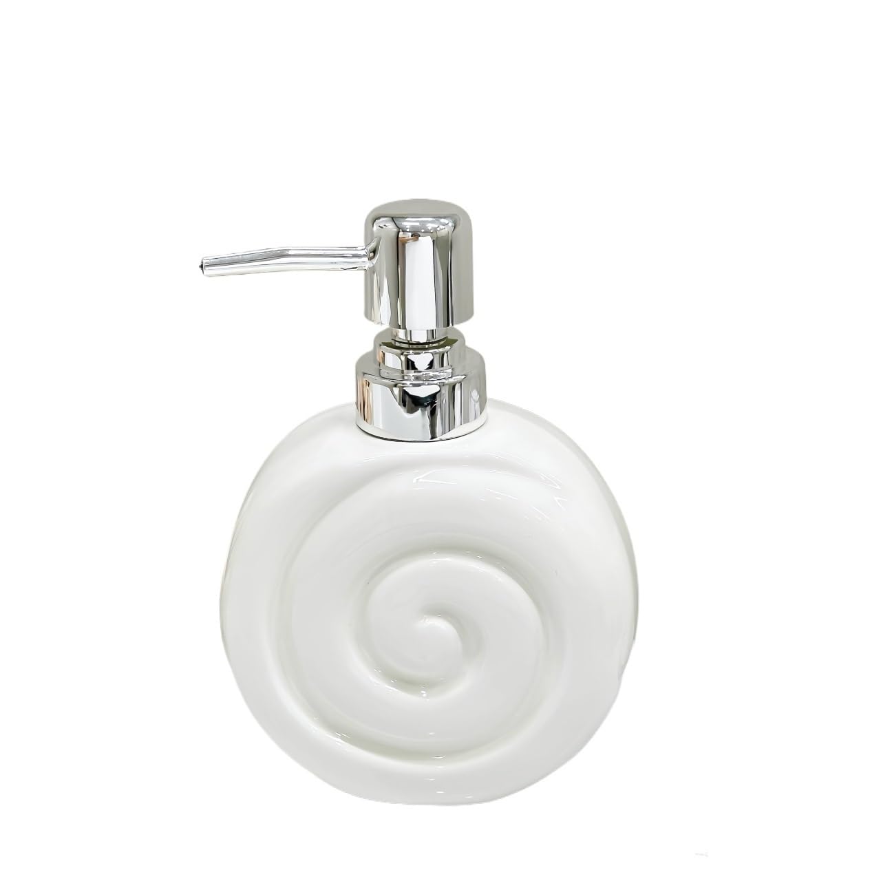 Soap Dispenser Modern Liquid Soap Dispenser For Bathroom Countertop Lotion Dispensers(White)
