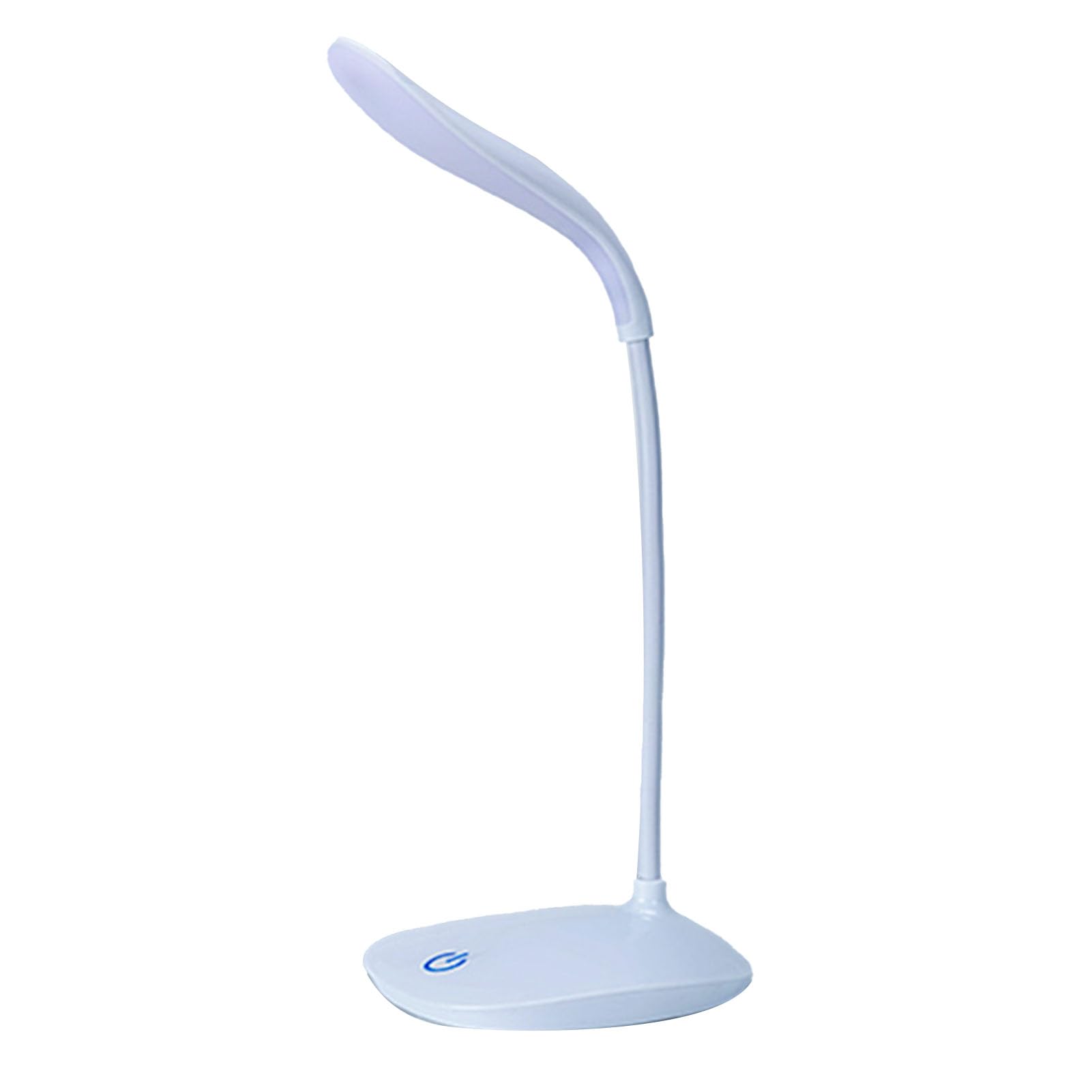 Garosa Dimmable LED Desk Light Touch Switch 12 LED Beads 3 Brightness Small Desk Lamp Wireless Reading Lamp for Bedroom Reading Study Work