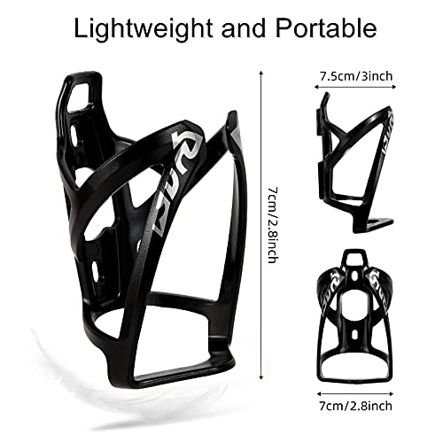 Bike Bottle Holder Set, Lightweight Mountain Bike Bottle Holder with Bottle Set Universal Bicycle Water Bottle Cage Holders with 750ML BPA-Free Sports Water Drinks Bottle for Outdoor Cycling - Image 5