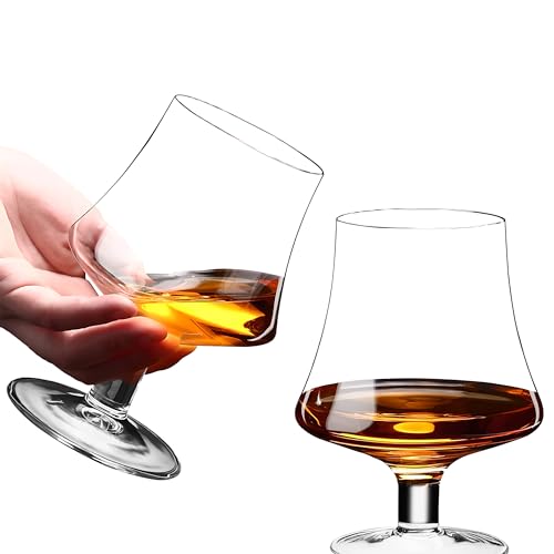 LamChyar Conjunto de 2 copos para snifter de conhaque, copos de c...