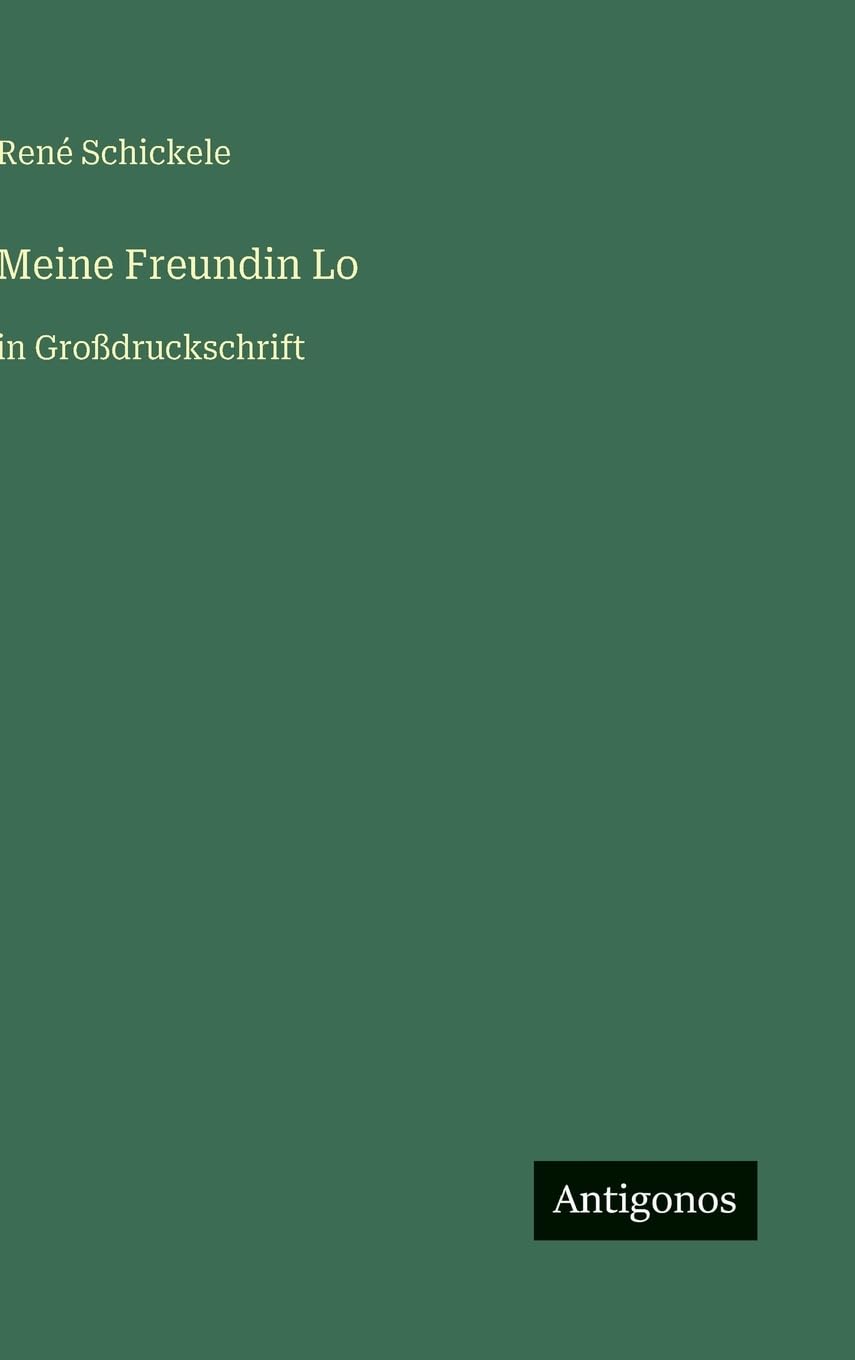 Meine Freundin Lo: in Großdruckschrift