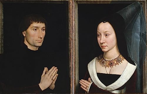 Toile peinture murale de Hans Memling pour transformer la décoration salon vide en galerie d'art