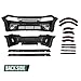 LQI Front Rear Bumper Body Kit Widebody Full Compatible with Dodge Charger SRT Style 2015-2023 Black