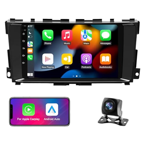 Evonavi Car Stereo, 2GB RAM+32GB ROM Android 12.0 Car Radio for Nissan Altima 2013-2017,with IPS HD Touchscreen Wi-Fi GPS Navigation AM/FM/RDS Support Carplay and Android Auto by Evonavi - Used condition - US$99.96