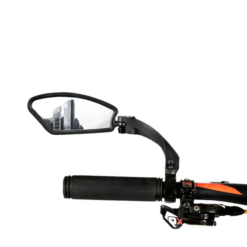 Fahrradspiegel, Fahrrad, breiter Bereich, Rückblick-Reflektor, verstellbar, Links, Roller, E-Bike-Spiegel, Fahrradlenker, Rückspiegel, Fahrradspiegel (Reflektor Links, E