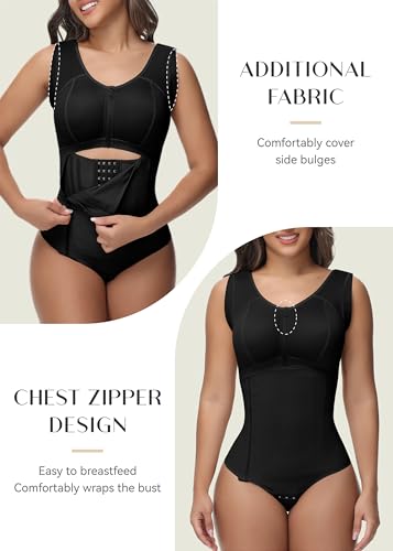 SHAPSHE Shapewear for Women Tummy Control Faja Body Shaper Full Body Fajas Colombianas Moldeadoras with Bra4