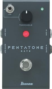 Standalone Noise Gate Pedal – Derived from the GATE section of the Ibanez Pentatone Preamp, offering a quick response and natural sustain with a single knob control. Adjustable Threshold – Features a switchable threshold mode (High/Low) to accommodat...