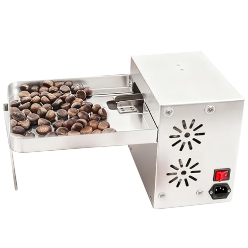 Ouvre-châtaignier, découpeuse semi-automatique en acier inoxydable avec coupe réglable, 30 à 35 kg/h pour usage domestique et commercial