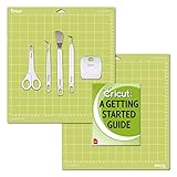 Cricut Machine Basic Tools Set, 2 Pack 12x12 Cutting Mats and Beginner eGuide Bundle