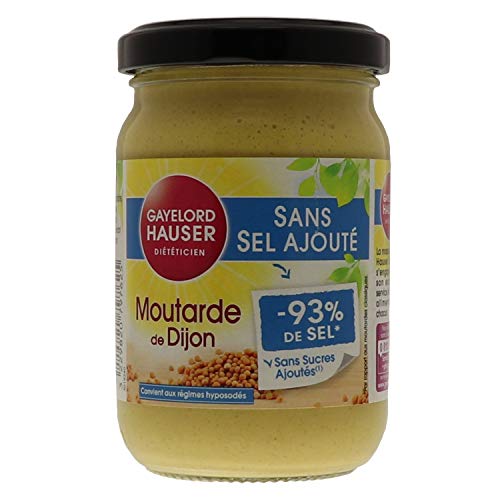  Gayelord Hauser Moutarde de Dijon Sans sel Ajo...