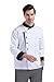 Nanxson Unisex Chef Jacket Men's Chef Coat Restaurant Kitchen Chef Uniform CFM0016