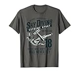 Skydiving T Shirt Parachuting T-Shirt Skydiver Tee