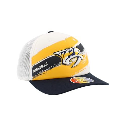 ZHATS Nashville Predators NHL Officially Licensed Youth Adjustable Snapback Hat Clout Team Color