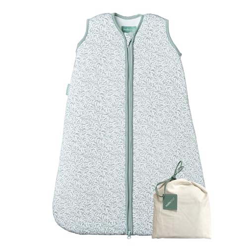 molis&co - Saco Dormir Bebé TOG 1-95 cm (18-36 Meses) - Saco Dormir Bebe Primavera y Otoño sin Mangas - Saco de Dormir Bebe para Niños Niñas (Unisex) - 100% Algodón (Oeko-Tex) - Ines II
