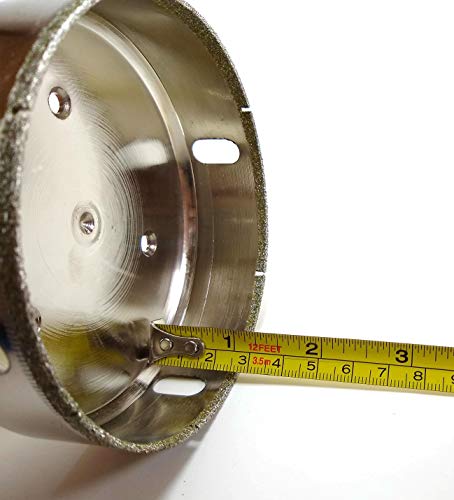 image for DRILAX 6 inch Diamond Hole Saw Drill Bit Ceramic Porcelain Glass, Tile