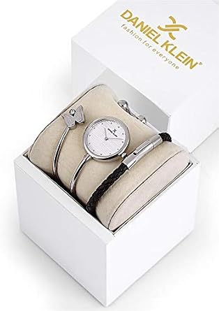 Daniel Klein DK01167A Stylish Womens Quartz Watches, Waterproof, Womens Wristwatch,Clock Bracelet Set,Wristwatch Women,Watch and Bracelet Set-Gift for Women