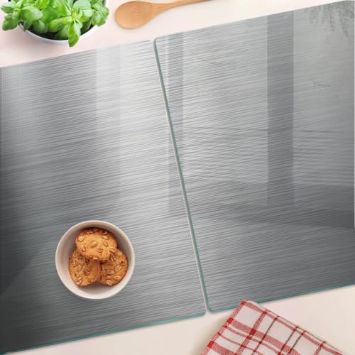 Planche à découper en verre résistant à la chaleur pour plan de travail