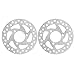 2 pièces plaquette de disque de frein 120 rotor de planche à roulettes de Scooter électrique parfait pour les véhicules routiers, vélos pliants cyclisme et randonnée