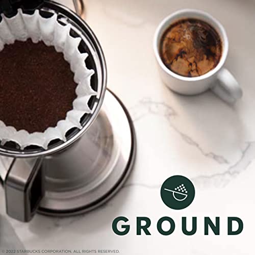 Image of Starbucks Naturally Flavored Ground Coffee, Toasted Coconut Mocha, 100% Arabica, Limited Edition, 17 oz