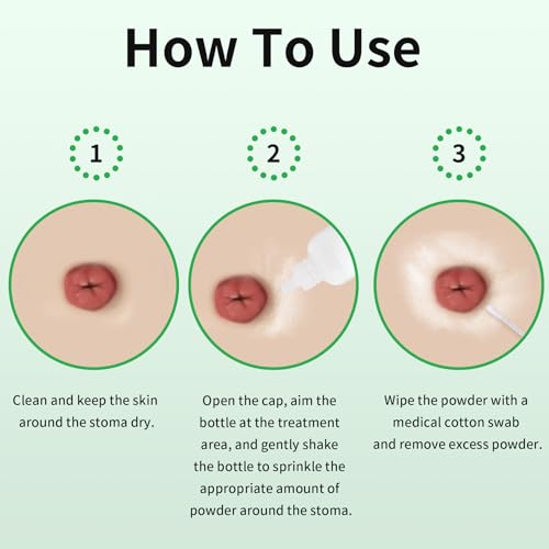 stoma powder medical protective skin barrier powderskin prep protection stoma adhesive powderostomy supplies1 oz