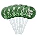 Happy St. Patrick Day Cupcake Picks Toppers Decoration Set of 6
