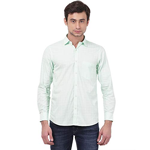 Image of TAHVO Men's Regular Fit Long Sleeves Cotton Formal Shirt