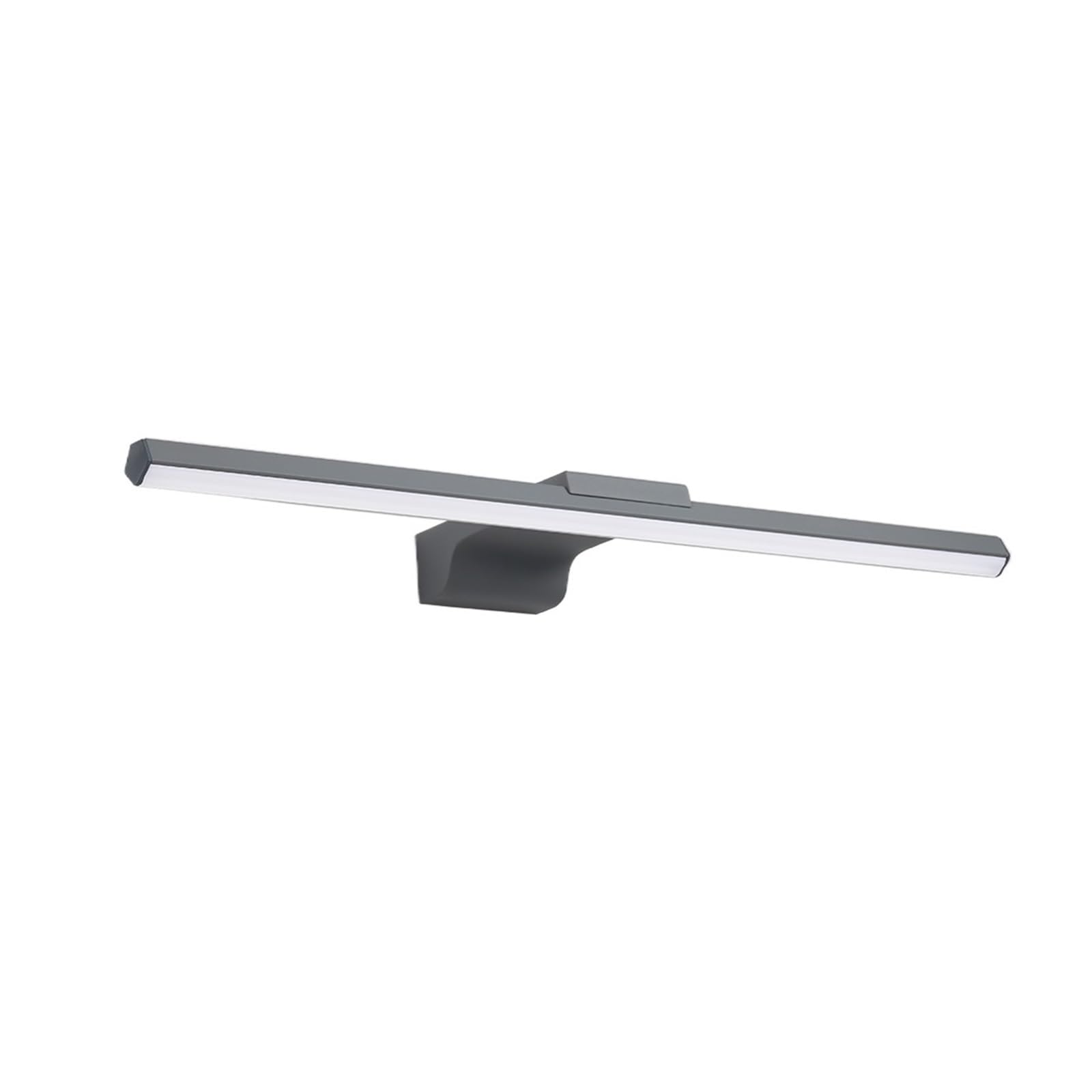 CUDTAPI LED Wall Lamp Morden Interior Wall Light Fixtures, 16W 20W AC85-265V Wall Mounted Bathroom Mirror Sconce Lamp Indoor Lighting(5500-7000K,Grijs,8W 40CM)