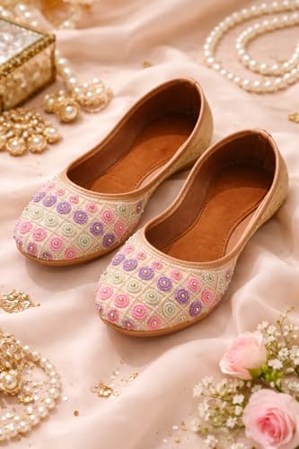 Image of Ethnic Juttis for Women | Traditional Mojari Women Shoes | Fancy Mojari Flats and Heels for Women