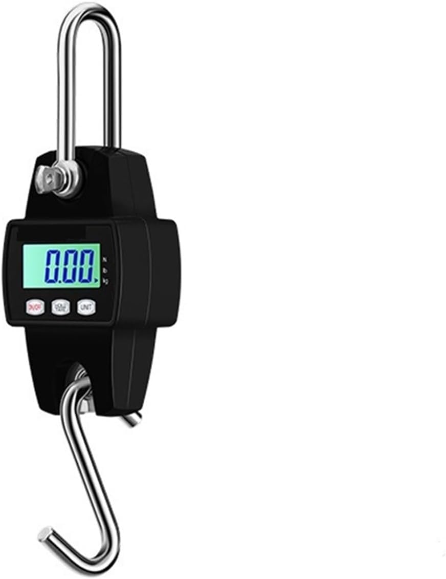 Bilancia per Bagagli, Bilancia per Bagagli 50 kg LCD Digitale Bilancia Tascabile Elettronica Bilancia con Gancio con retroilluminazione per Viaggi Famiglia Shopping Pesca e Altre attività all'aperto
