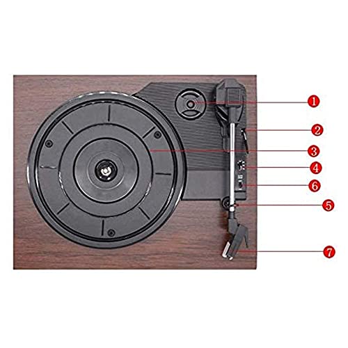 Tourne-Disque Vinyle rétro Portable démodé Moderne Salon Petit Antique américain ménage LP phonographe Tourne-Disque… - Les Beatles, Paul McCartney, John Lennon, RIngo Starr, George Harrison Tourne-Disque Vinyle rétro Portable démodé Moderne Salon Petit Antique américain ménage LP phonographe Tourne-Disque… – Image 6