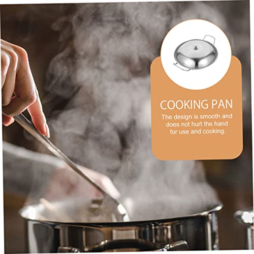 Wok de acero inoxidable para cocina miniatura 6